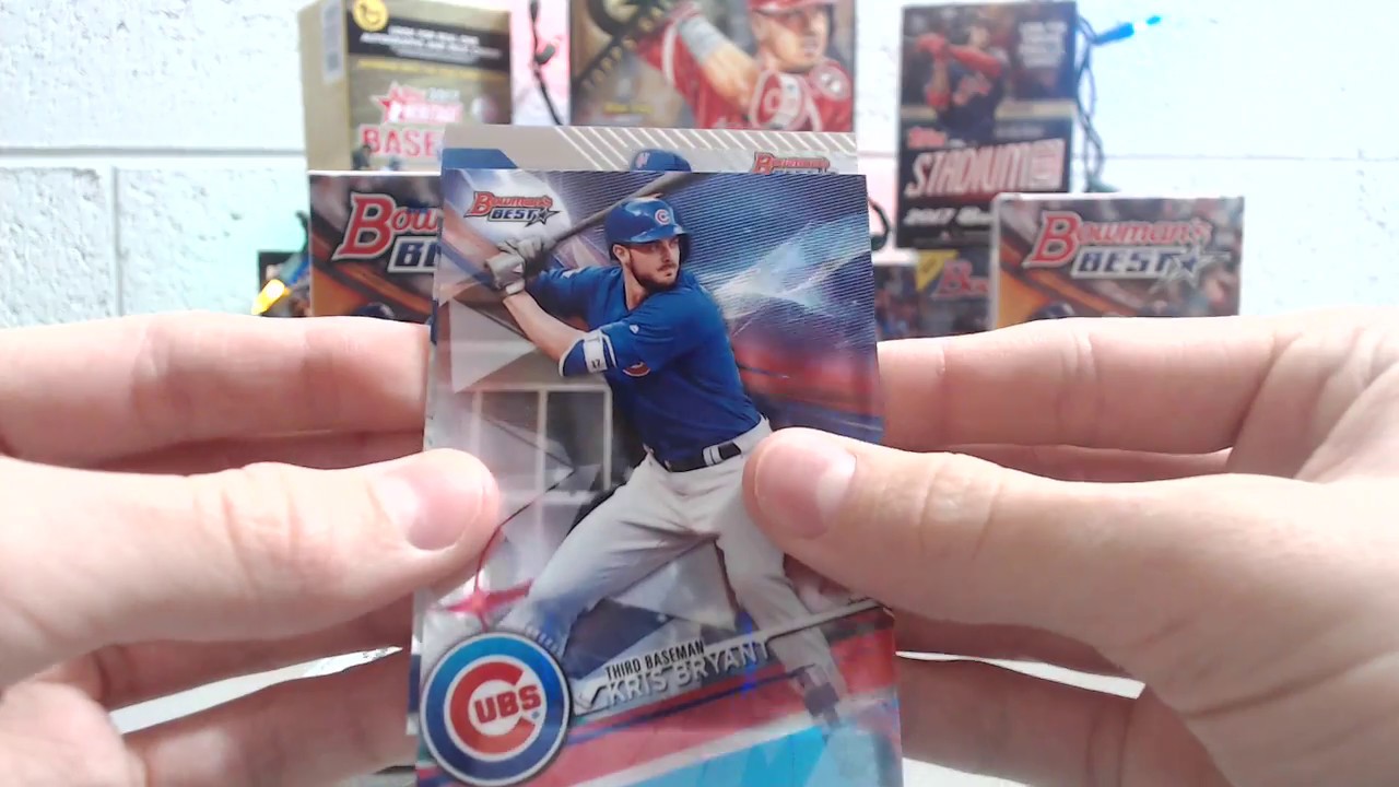 2017 Bowman's Best Baseball Hobby Box Break #1