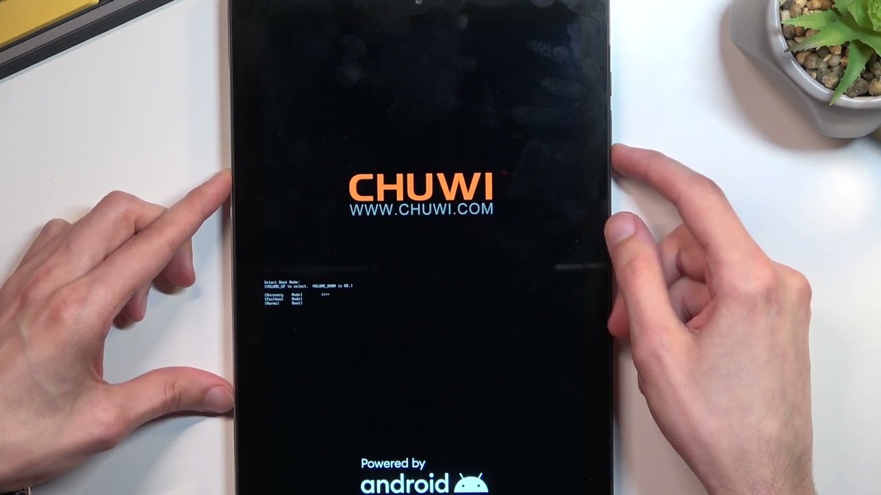 Как выполнить полный сброс настроек Chuwi HiPad X через режим восстановления — стереть данные