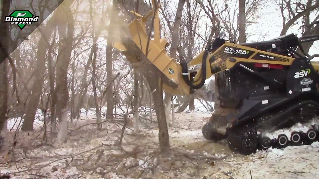 Skid-Steer Forestry Disc Mulcher - Diamond Mowers | Stronger. Simplified.
