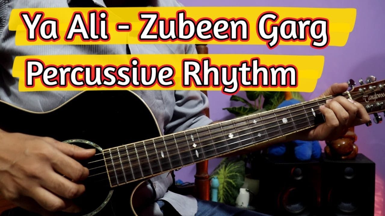 Zubeen Garg - Ya Ali | Guitar Chords With Impressive Strumming Lesson