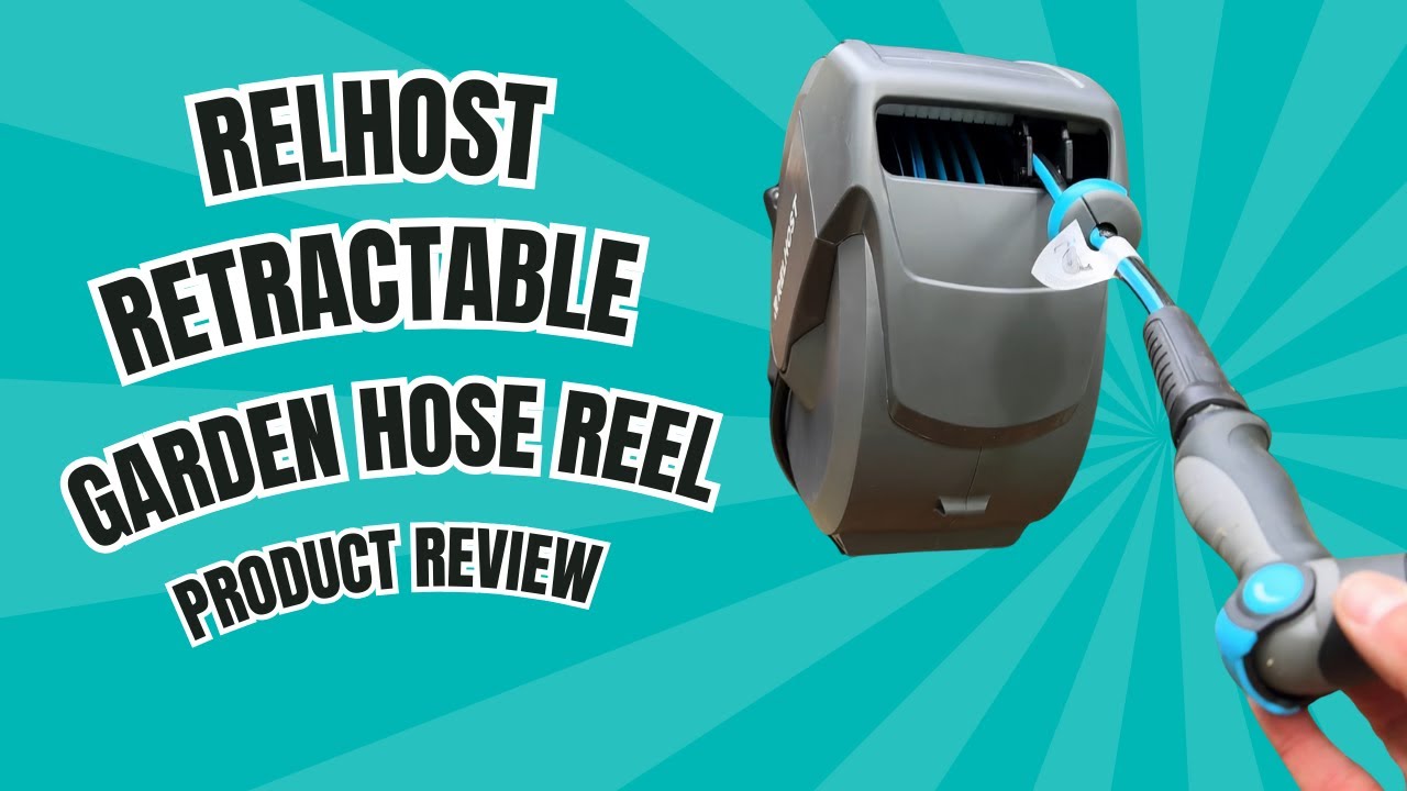 Relhost Retractable Heavy Duty Garden Hose Reel - Product Review