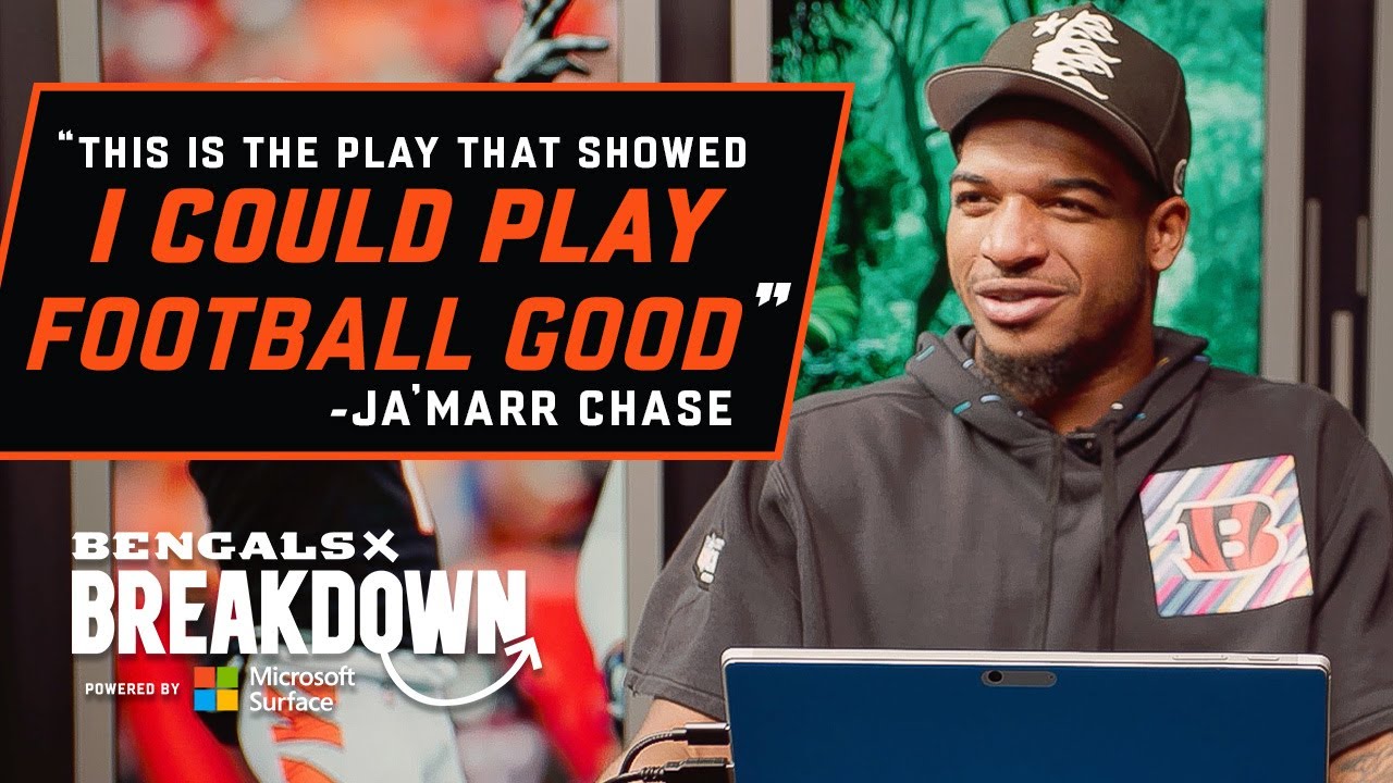 Ja'Marr Chase walks us through his BEST Bengals Highlights | Bengals Breakdown