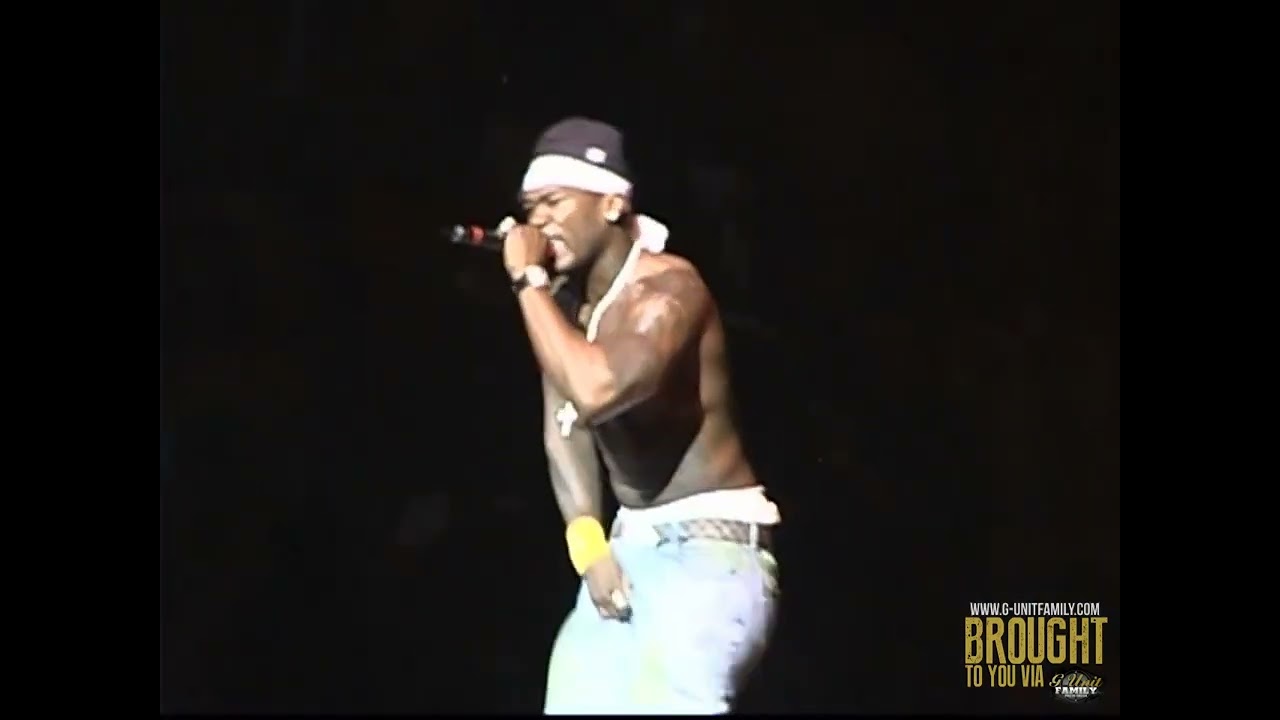 50 Cent & G Unit &bdquo;Back Down&rdquo; Live @  Roc The Mic Tour 2003