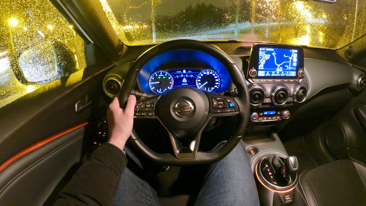 Новый Nissan Juke 2021 - НОЧНОЙ тест-драйв и ПОЛНЫЙ ОБЗОР (Tekna 117 HP DCT)