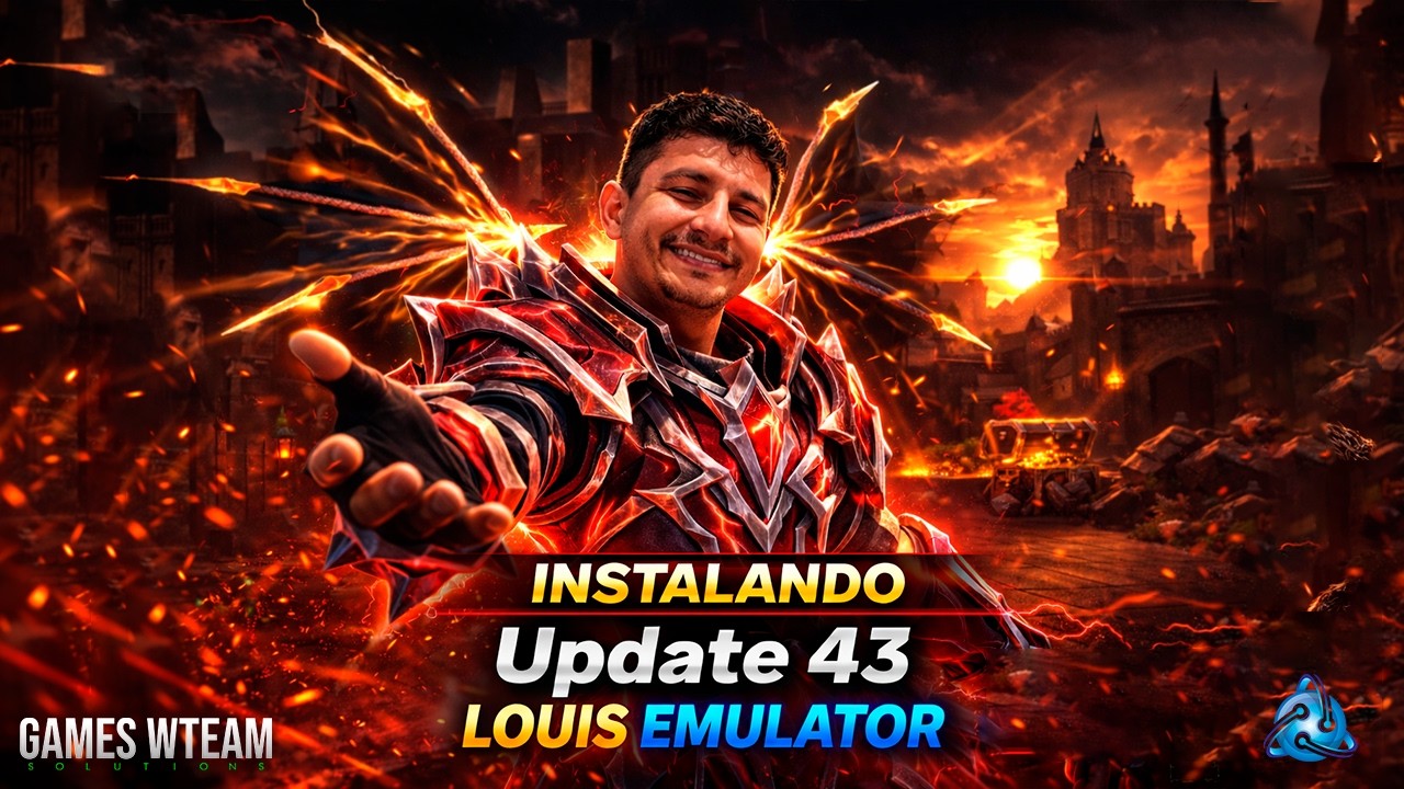 Atualiza&ccedil;&atilde;o Update 42 para 43 LouisEmulator