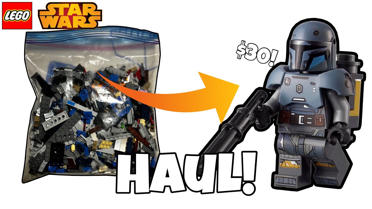 LEGO STAR WARS HAUL+USED SETS RARE MINIFIGS+MORE!  Lego Star Wars | Lego Haul | Lego 2023