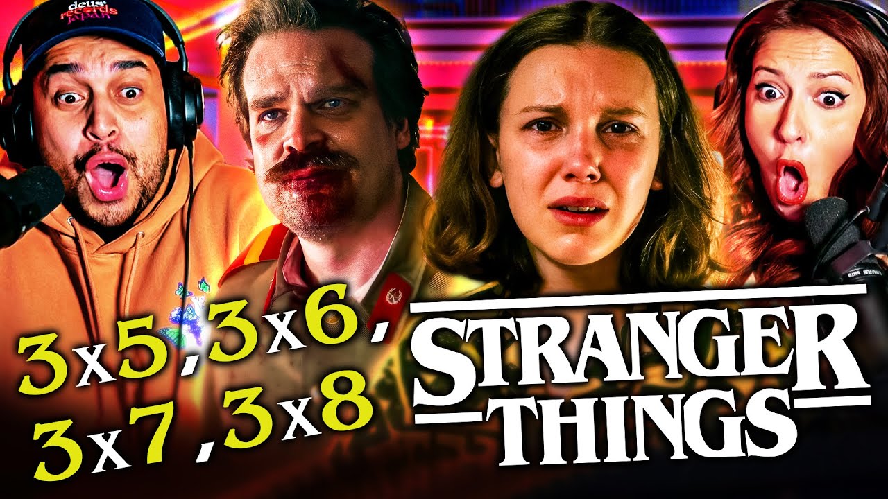 STRANGER THINGS SEASON 3 EPISODES 5, 6, 7 & 8 REACTION – THE MIND FLAYER STRIKES BACK – REVIEW