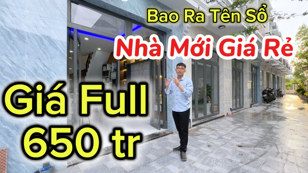 ✅Choáng Ngợp👉 Khu nhà Mới Giá Rẻ Tổng Giá 650 triệu Hướng Đường Đức Thiện Chợ Bình Chánh Văn Long