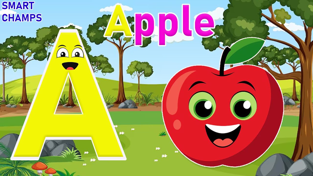 A to Z Phonics Song for Toddlers and Preschool Learning | Smart Champs