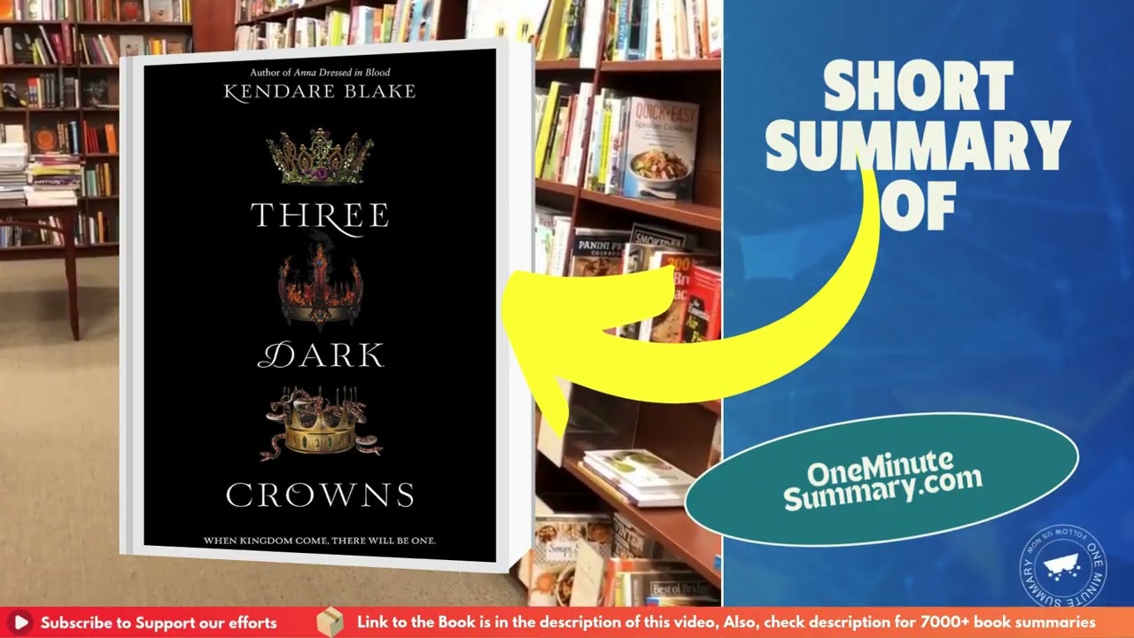 Summary of Three Dark Crowns, by Kendare Blake | Book Summaries | One Minute&nbsp;Summary