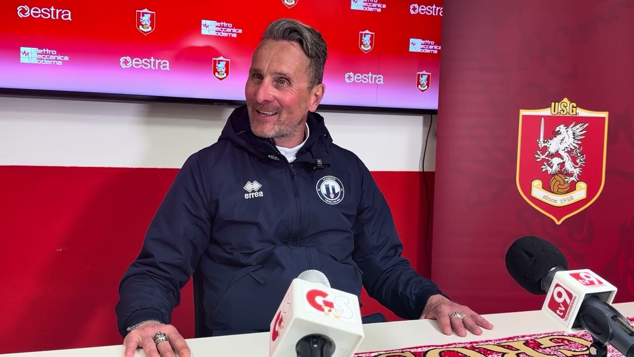 Gs Tv - il tecnico Taccola dopo Us Grosseto- Scandicci 1-1
