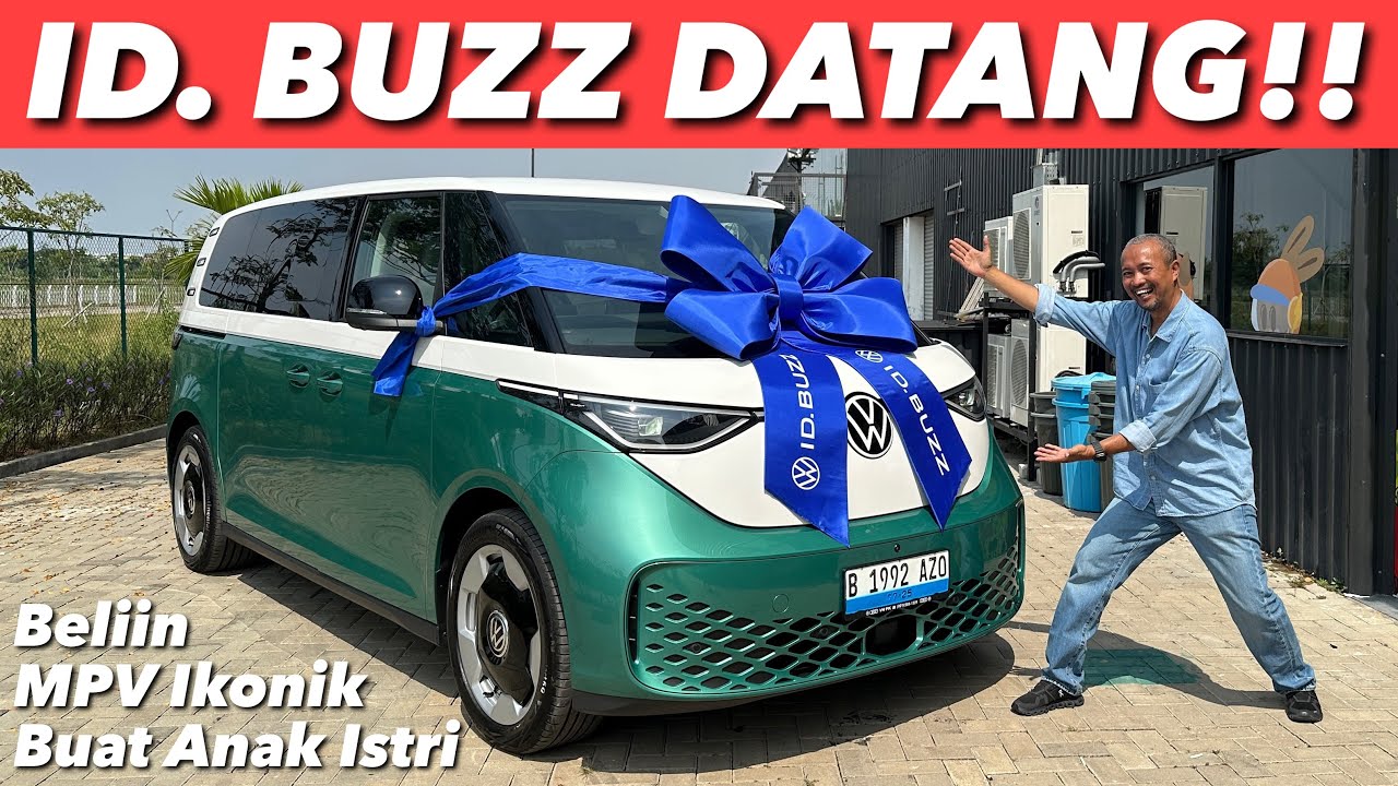 HOREE!! VW ID. BUZZ BUAT ISTRI DATANG JUGA