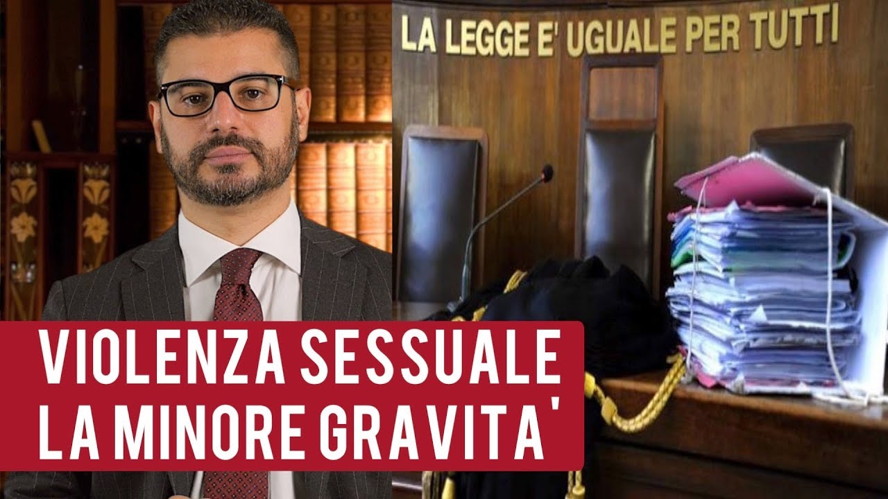 Violenza sessuale, la minore gravità