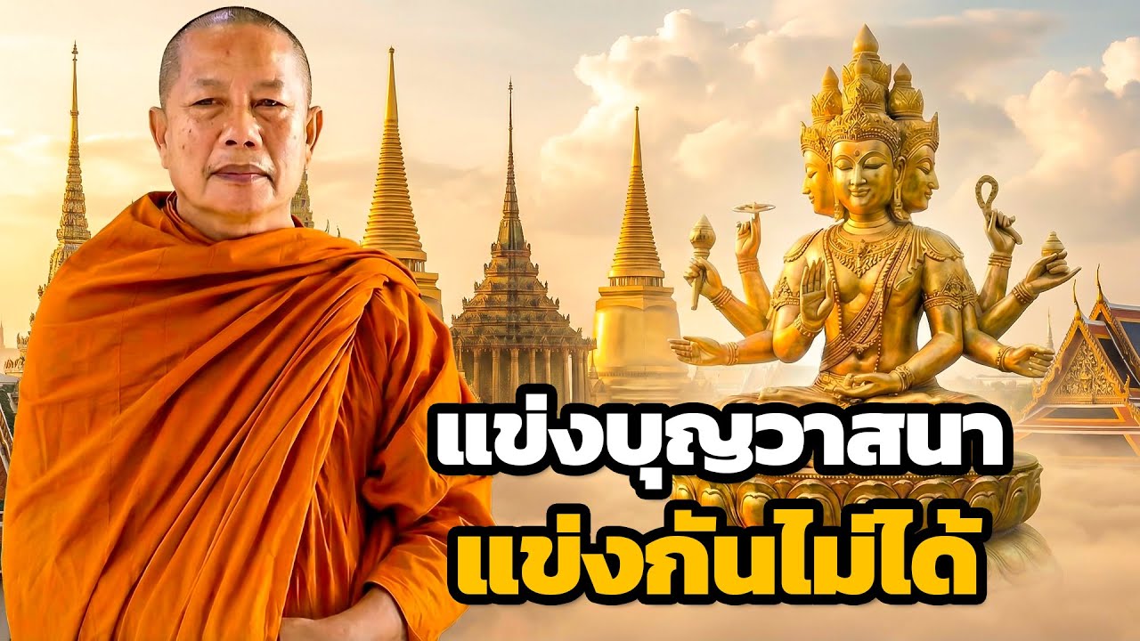 บุญถ้าไม่ได้ทำไว้..ก็อย่าไปอิจฉาวาสนาเขา ธรรมะคลายทุกข์ พระมหาบุญช่วย ปัญญาวชิโร