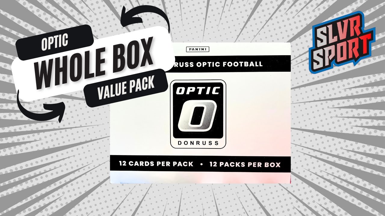 ARE VALUE PACKS WHERE ITS AT? 2023 Donruss Optic Football Value Pack Box (12 packs)