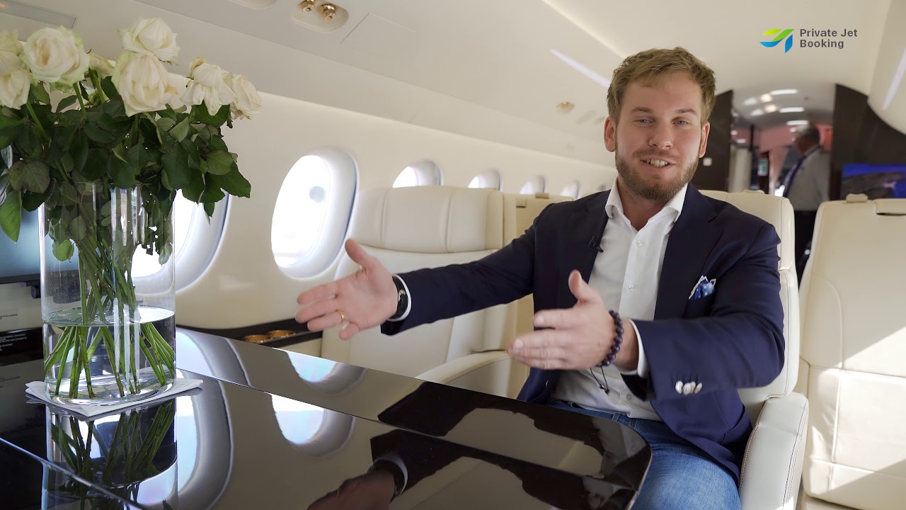 Аренда частного самолета Falcon 8X. Преимущества и характерные особенности модели.