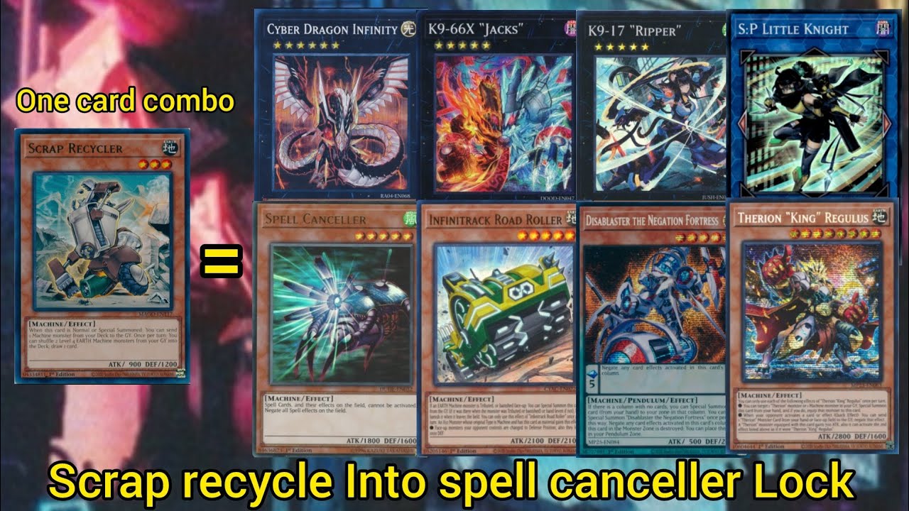 Yu-Gi-Oh! Scrap recycle K9 Into spell canceller #duellinks #遊戯王ads #yugiohcards #遊戯王 #tcg 