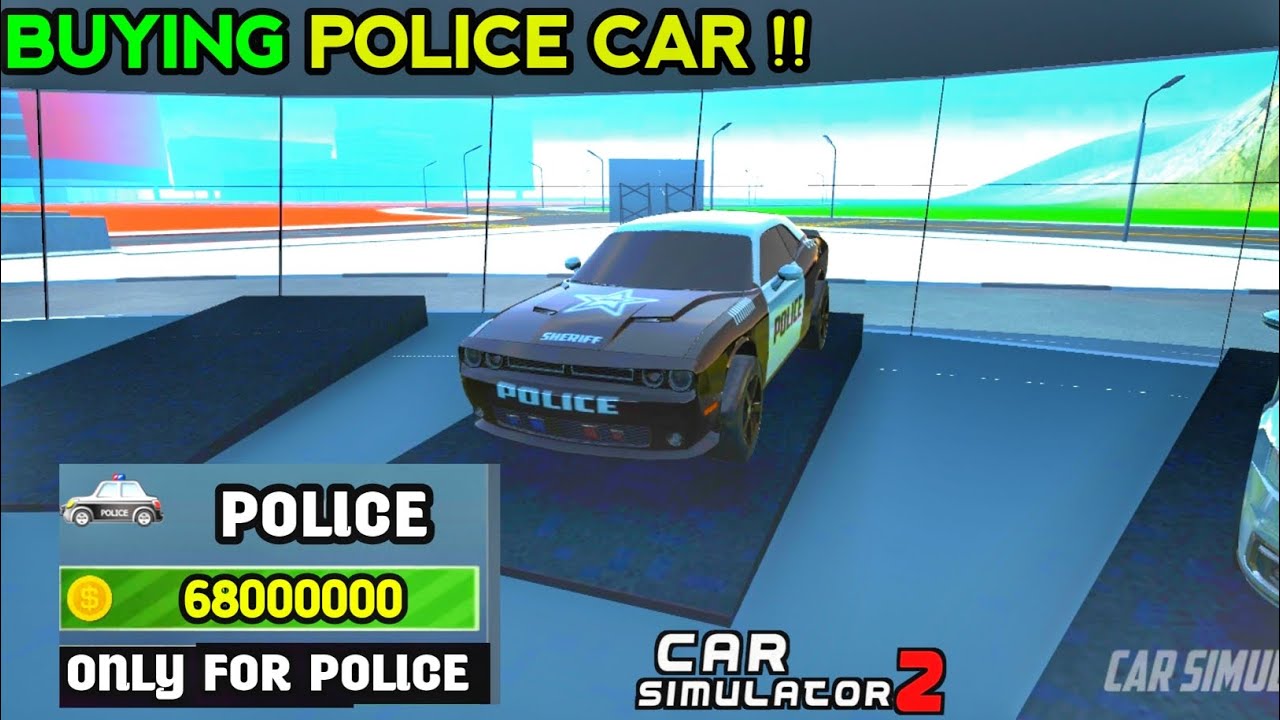 😍 Buying Brand New Police Car For Free In Car Simulator 2 ‼️
