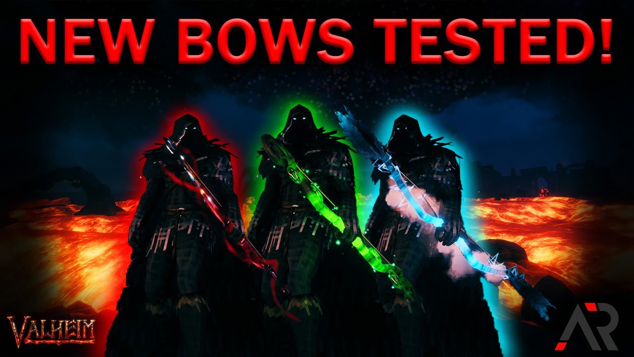 SHOCKING RESULTS! New BEST BOW in Valheim Ashlands Update!