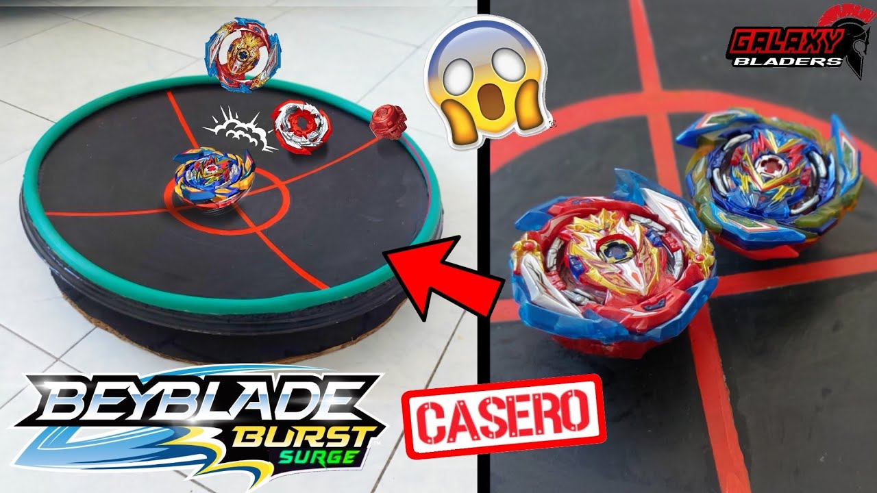 Top 5 ESTADIOS de BEYBLADE BURST Que Puedes Hacer en CASA!