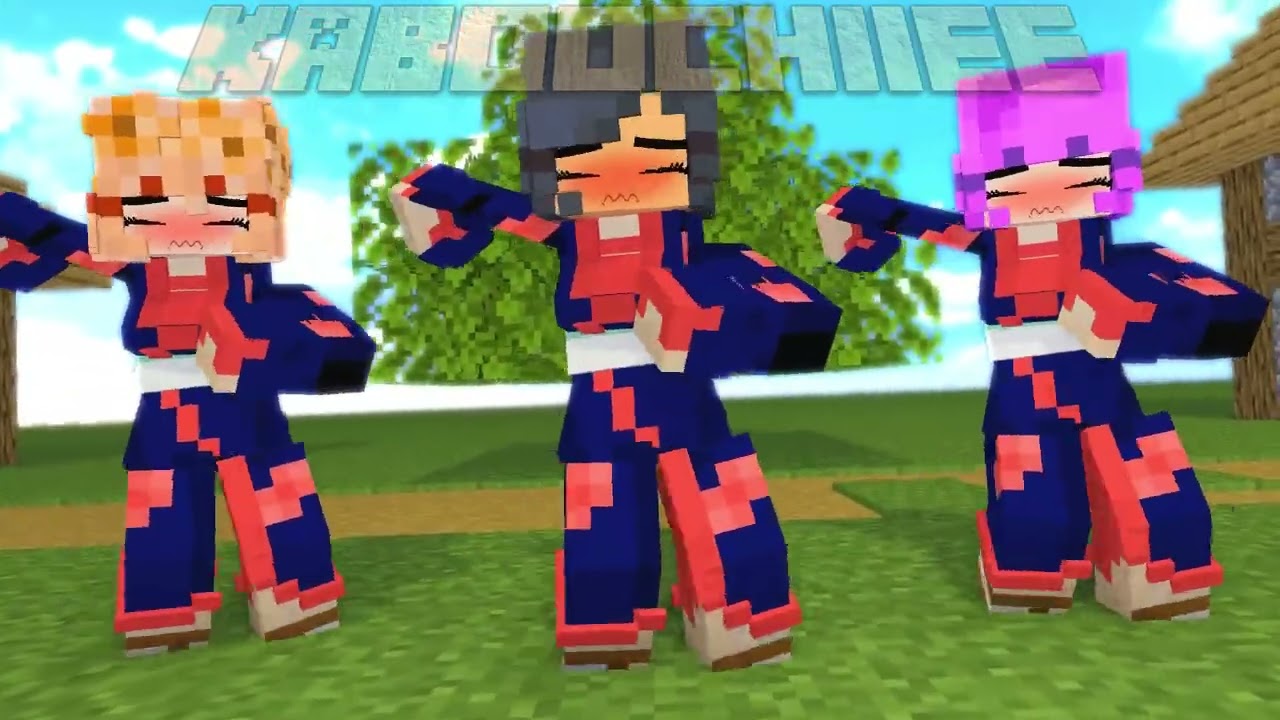 SADAKO, APHMAU, ZOEY | SWEETER BUMBLE BEE | Minecraft Animation | KABOOCHIIEE 477