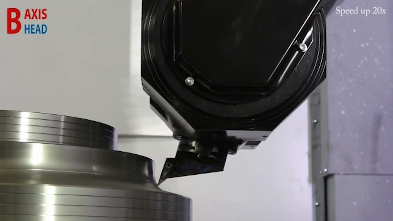 Vertical Boring Mill with B-Axis Turning Head | Toshulin