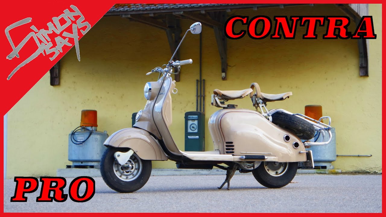 Pros vs. Contras meiner Lambretta! / Lambretta Dynastart 125 / Motovlog