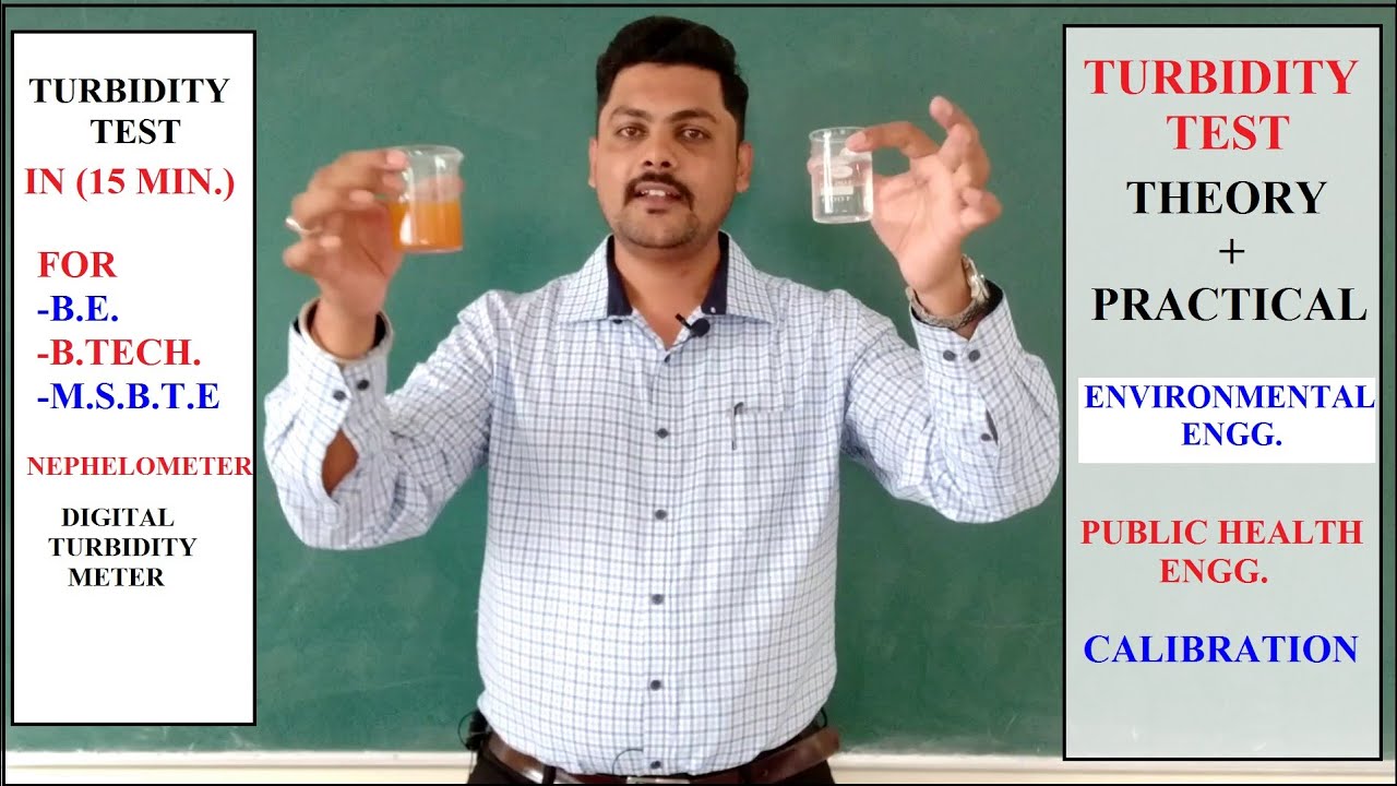 Determination of Turbidity | Nephelometric Turbiditymeter| Calibration of digital Turbidity meter|
