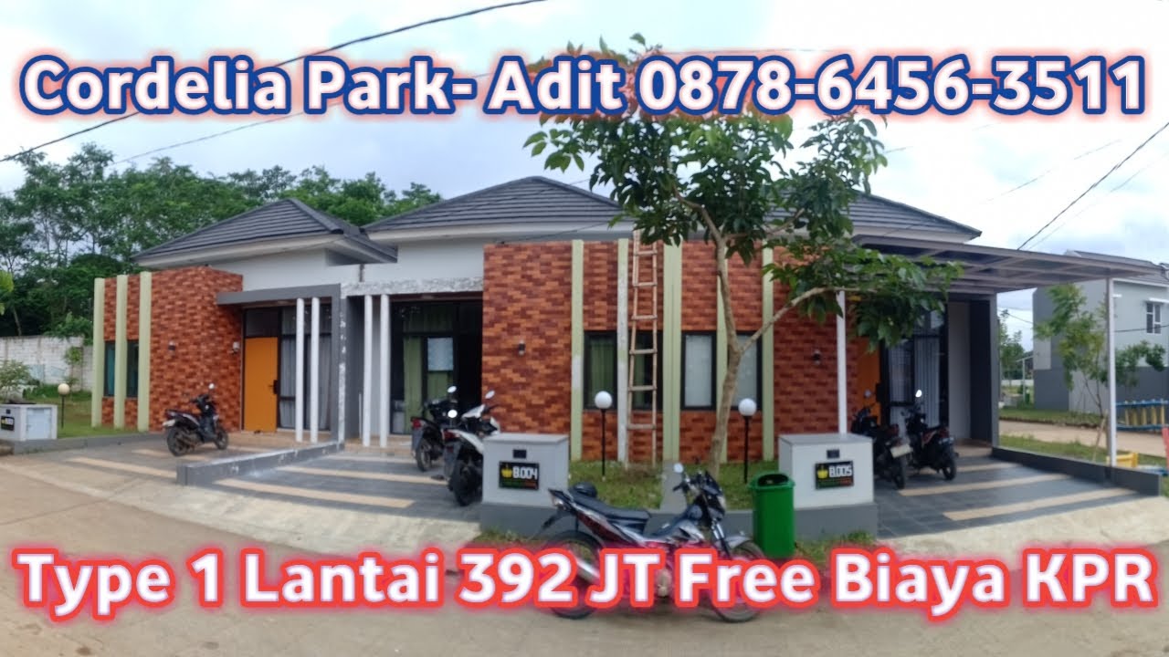 Review Cordelia Park Rumah Murah Ciseeng Bogor Siap KPR Bebas Biaya Akses KRL BSD