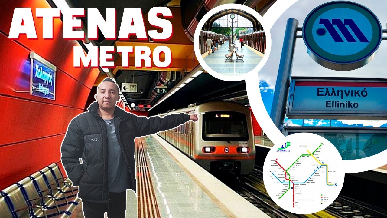 Cómo funciona el metro de Atenas - Transporte en Atenas