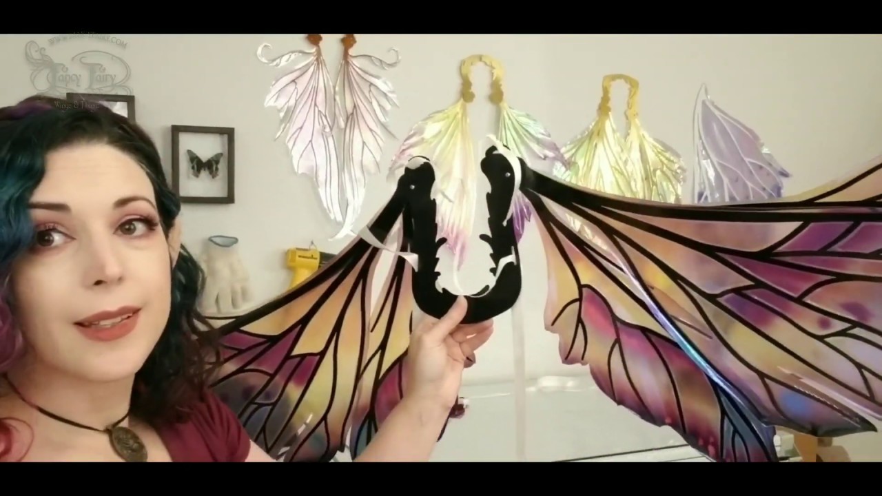 Alternate strap attachment for Fancy Fairy Wings