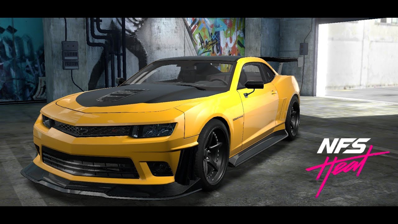 Transformers BumbleBee Last Knight:-NFS Heat Studio Chevrolet Camaro custom build