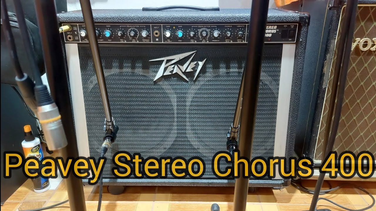 The Peavey Stereo Chorus ¡Underrated Amp!