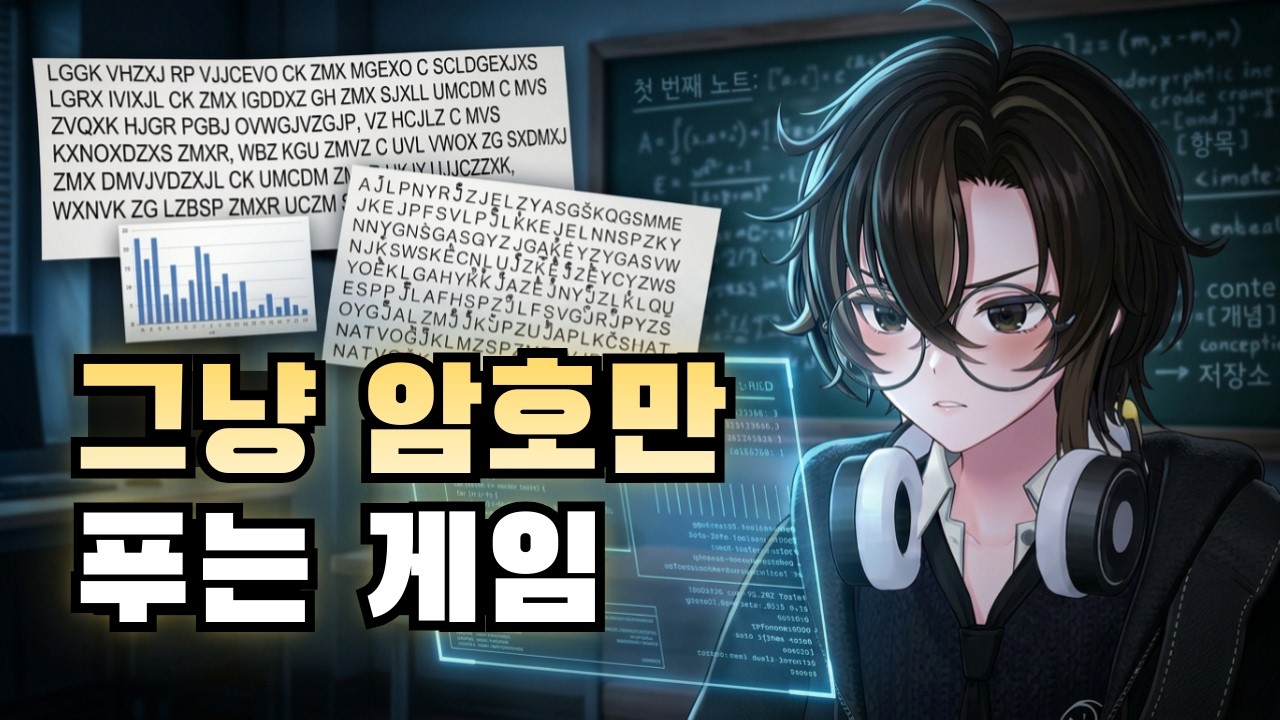 이거 게임 아니고 암호학 수업이잖아... | 풀영상 cypher