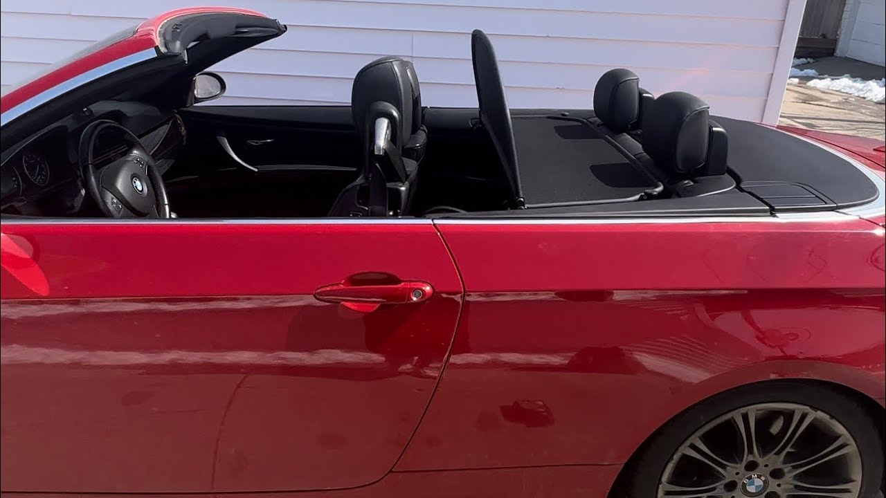 Bwm 335i convertible Amazon wind deflector
