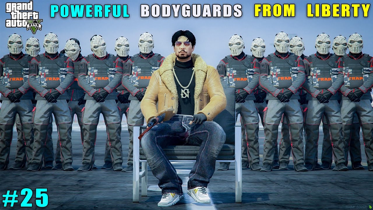 Most Powerful New Bodyguards 💪| Gta V Gameplay