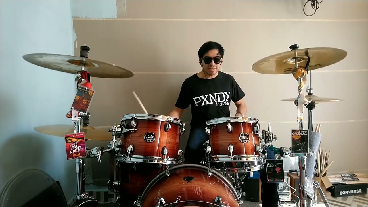 Pxndx - Usted  - Drum cover by @armin_drumming