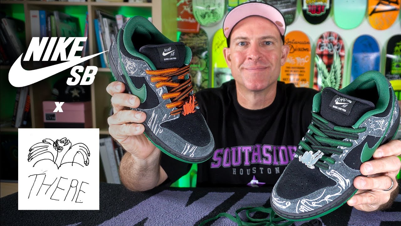 Nike SB x There Skateboards Dunk Low Shoe Review!