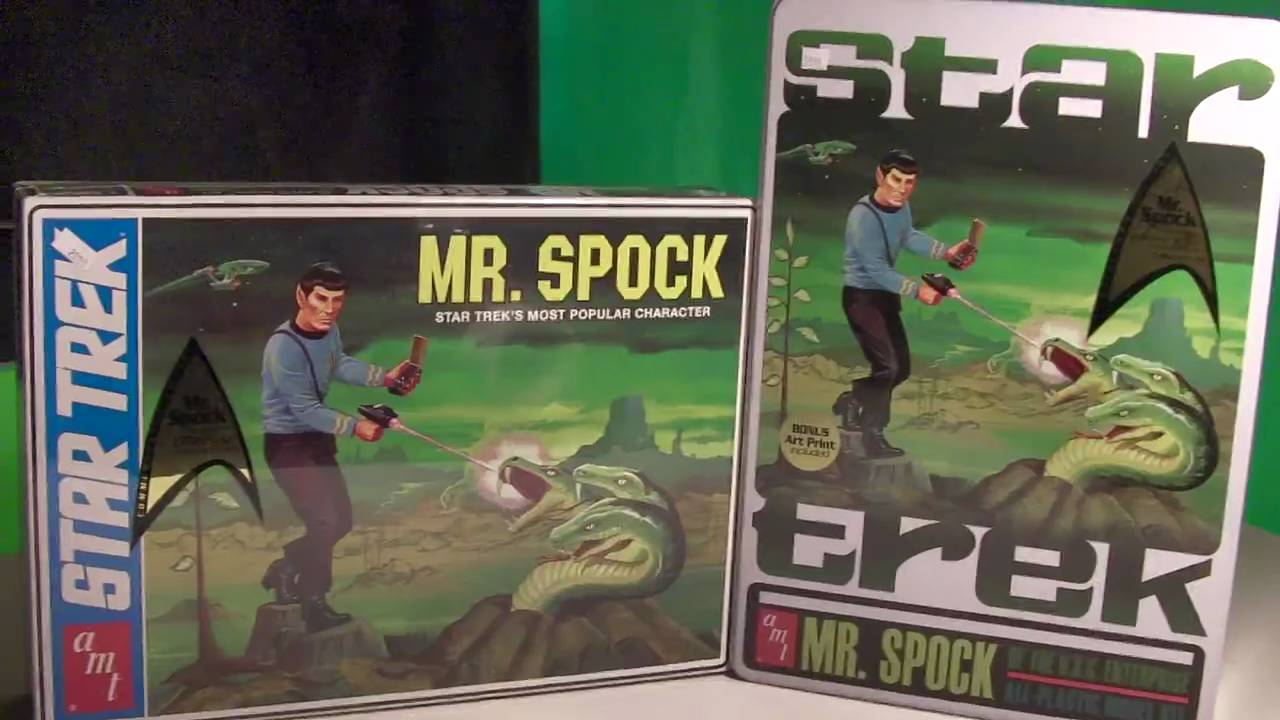 OoB Review: AMT's Mr. Spock kit