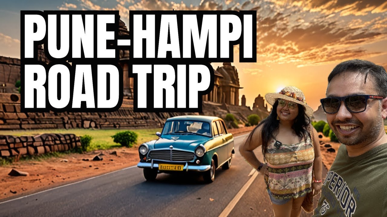 Mumbai to Hampi Road Trip | Pune to Hampi Road Trip | Hampi Vlog 2024 | Hampi trip from Mumbai