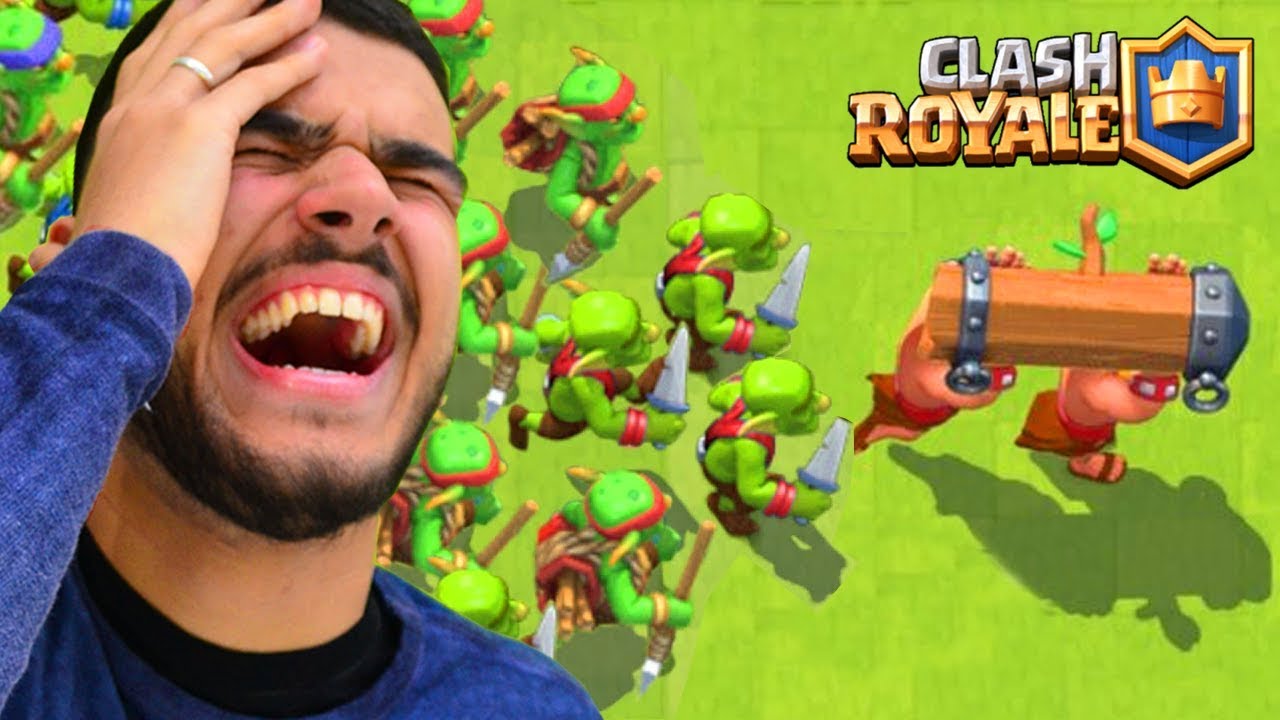 VOCÊ CONSEGUE VENCER? - TENTE NÃO RIR CLASH ROYALE #3