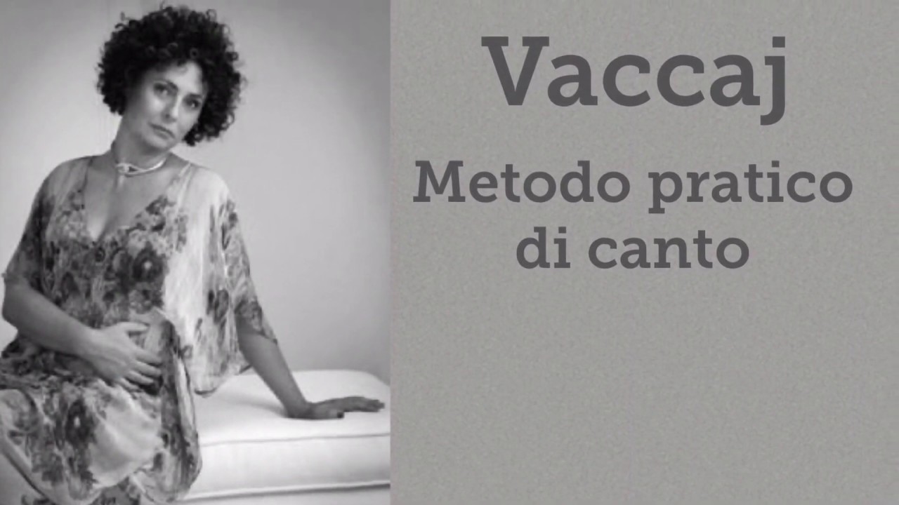 Vaccaj -Semplicetta tortorella- High Voices -lyrics , pronunciation ,発音 ,발음