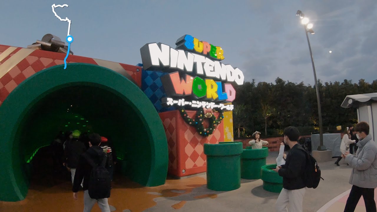 🇯🇵 Walk Osaka 📍 超級瑪利歐世界👾Super Mario World, Universal Studios🎮  ｜2023｜JAPAN｜4K｜GOPRO｜WALKING｜POV