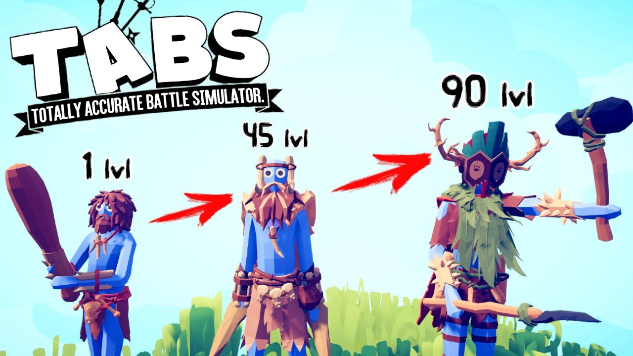 ЭВОЛЮЦИЯ ПЛЕМЕНИ ! Totally Accurate Battle Simulator (TABS/ТАБС) Часть 1
