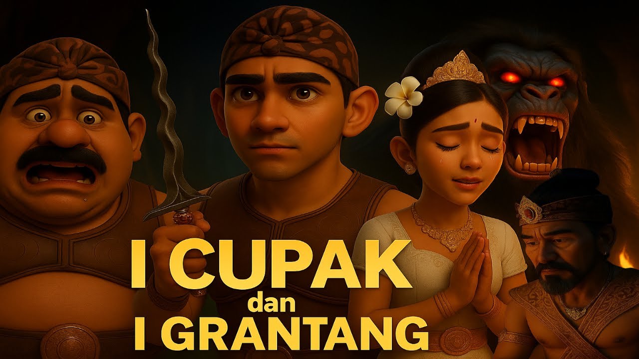 I Cupak dan I Grantang | Cerita Rakyat Bali | Kisah Nusantara tentang Pengkhianatan dan Kejujuran