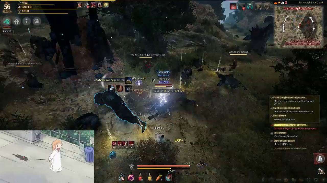 Short Black Desert test stream