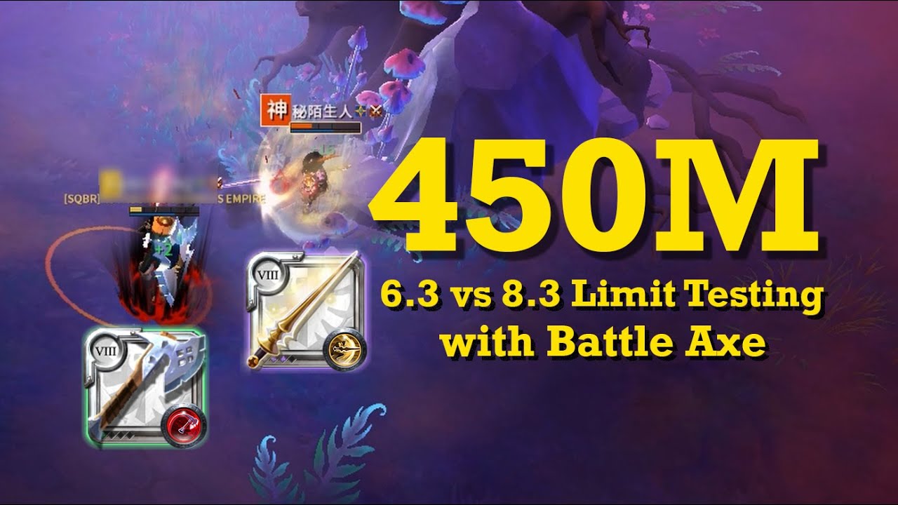 6.3 vs 8.3 Limit Testing with Battle Axe || Albion Mist || Special Guest #02