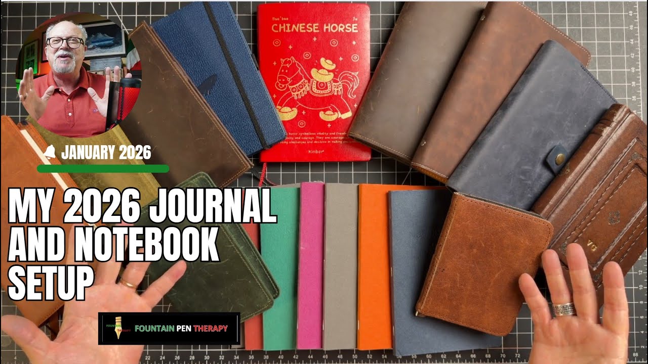 MY 2026 JOURNAL AND NOTEBOOK SETUP