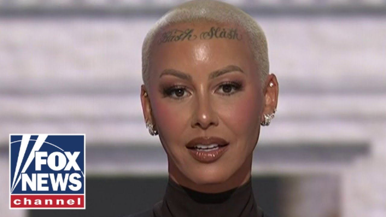 Model Amber Rose: The left told me to hate Trump