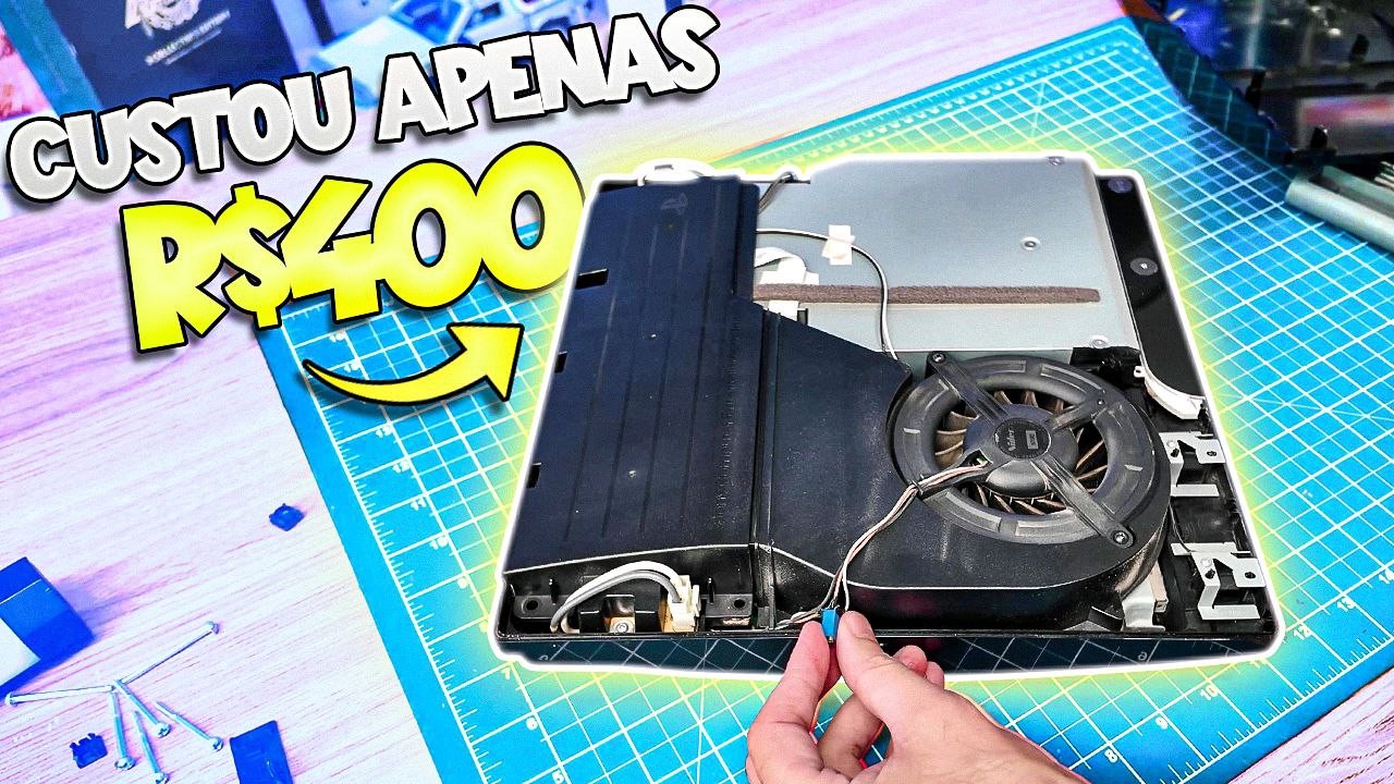 COMPREI um Playstation 3 BARATO POR R$400! Valeu a pena?